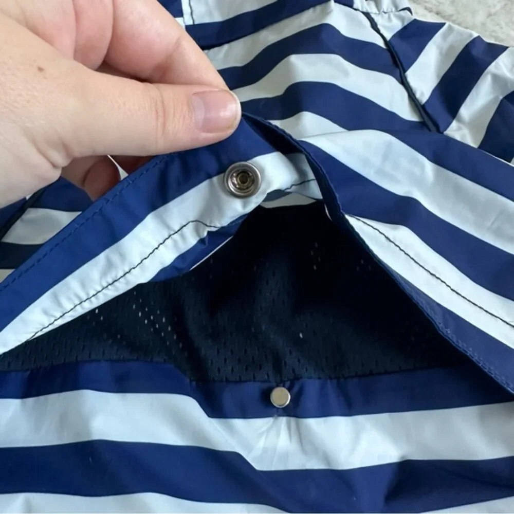 Hunter For Target | Blue & White Rain Jacket Coat | Size Extra Small